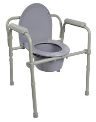 McKesson Folding Commode Chair