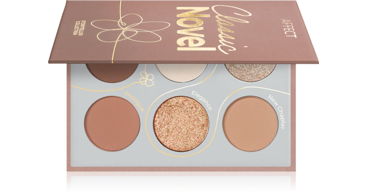 Affect Storyteller Collection Classic Novel Lidschattenpalette 6×2 g