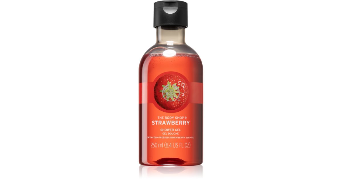The Body Shop Erfrischendes Duschgel mit Erdbeeren, 250 ml