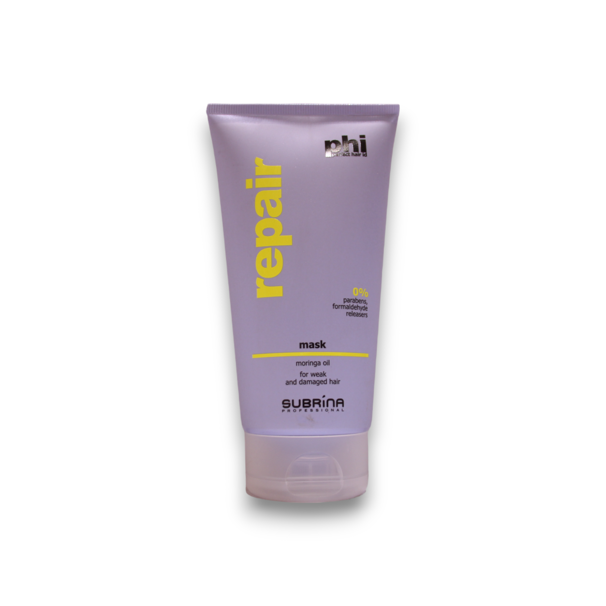 Subrina Professional Phi Repair Cream Mask for Hair Treatment Parabenfri för reparation 150ml