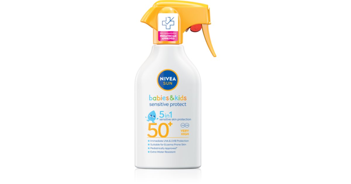 NIVEA SUN Babyer & Børnebrunerspray SPF 50+ 270 ml