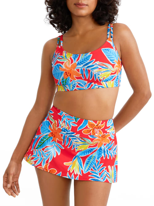 Tiger Lily Sporty Skirted Bikini Bottom