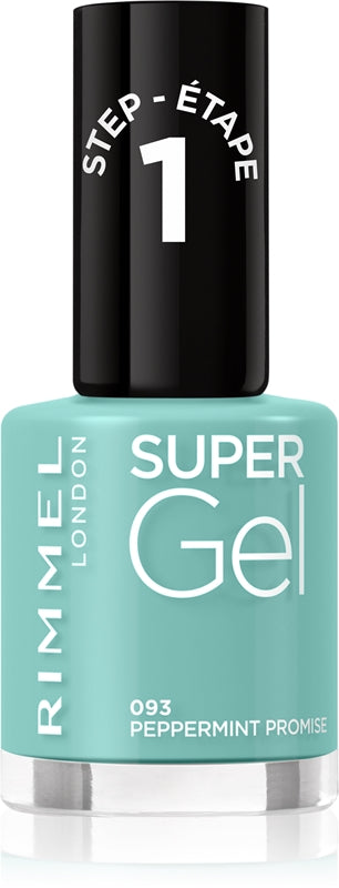Rimmel Super Gel Nail Polish Żel Bez Lampy UV-LED Kolor 093 Peppermint Promise 12 ml