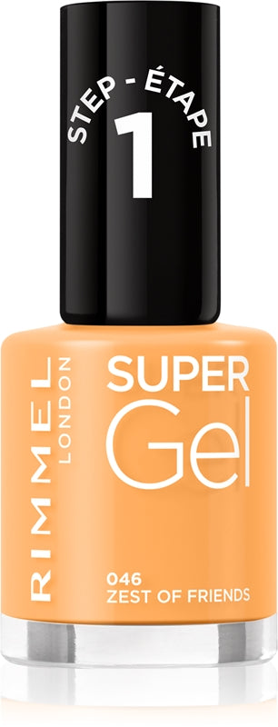Rimmel Super Gel Nail Polish Żel Bez Lampy UV-LED Kolor 046 Zest Of Friends 12 ml