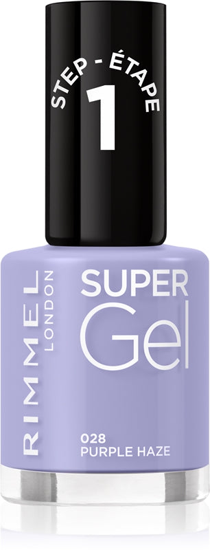 Rimmel Super Gel Nail Polish Żel Bez Lampy UV-LED Kolor 028 Purple Haze 12 ml