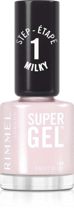 Rimmel Super Gel Nail Polish Żel Bez Lampy UV-LED Kolor 108 Sweet Bliss 12 ml