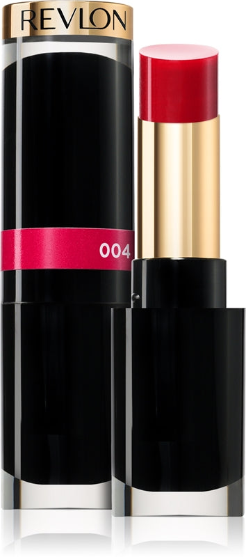 Revlon Cosmetics Super Lustrous™ Glass Shine Moisturizing Glossy Lipstick Color N°004 Cherry in the Snow 3.1 g