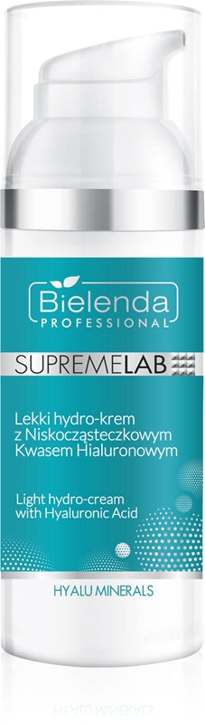 Bielenda Professional Supremelab Hyalu Minerals fuktighetsgivende gelkrem for tørr hud 50 ml