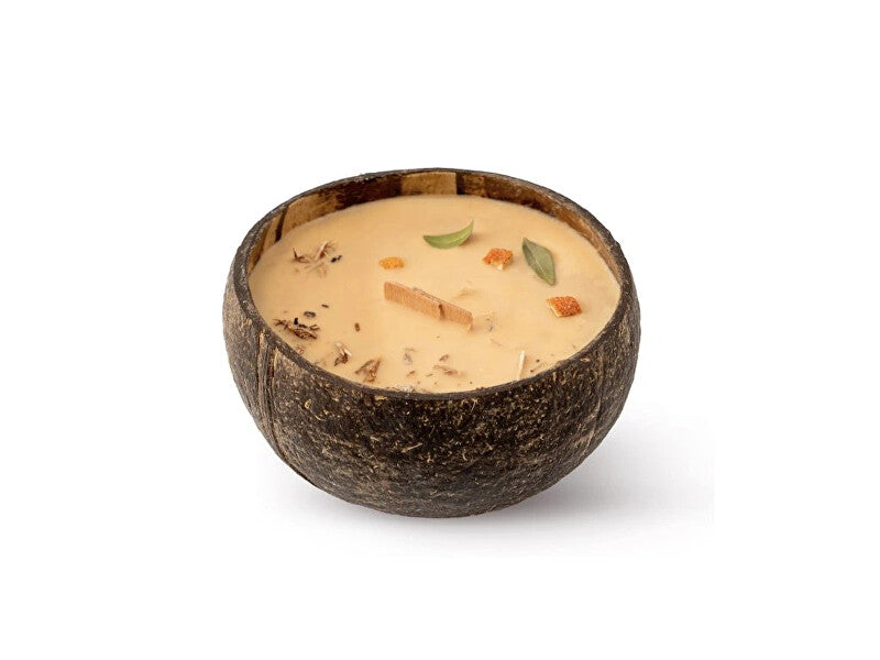 Tropikalia Coconut Candle - Santalwood & Tangerine Scent 500g