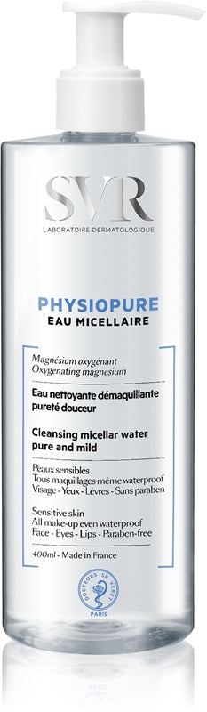 SVR PHYSIOPURE EAU MICELLAIRE - Cleansing Cleanser, Delicate Purity 400ml