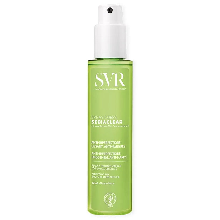 SVR SEBIACLEAR Body Spray - Anti-imperfektioner, udglatning og anti-pletter 150 ml