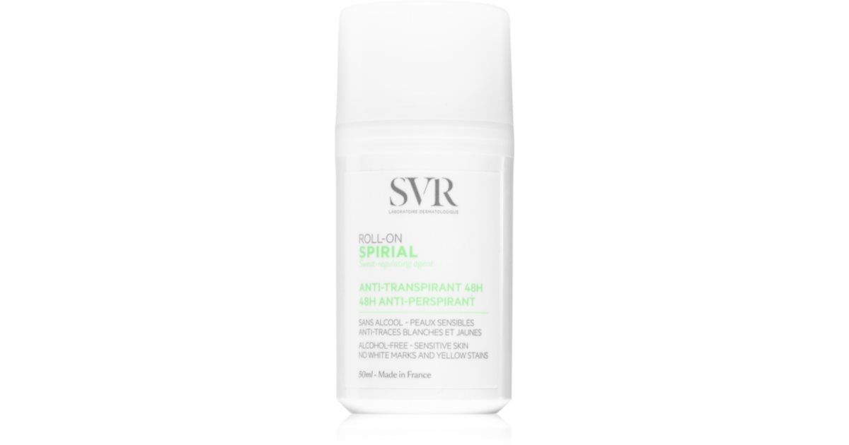 SVR Spirial Deodorant Antiperspirant 48h Roll On 50ml