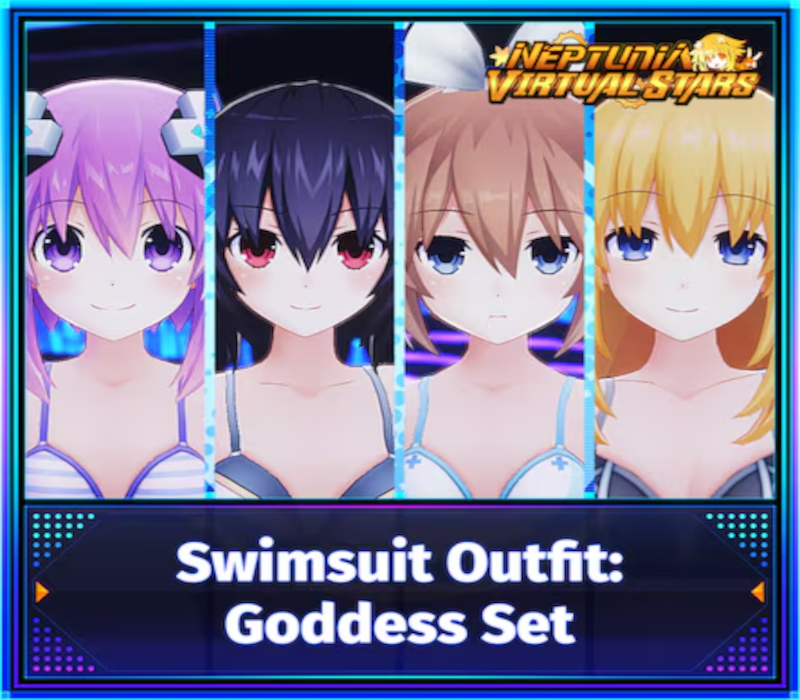 Neptunia Virtual Stars - Swimsuit Outfit: Goddess Set DLC PC Steam CD Key
