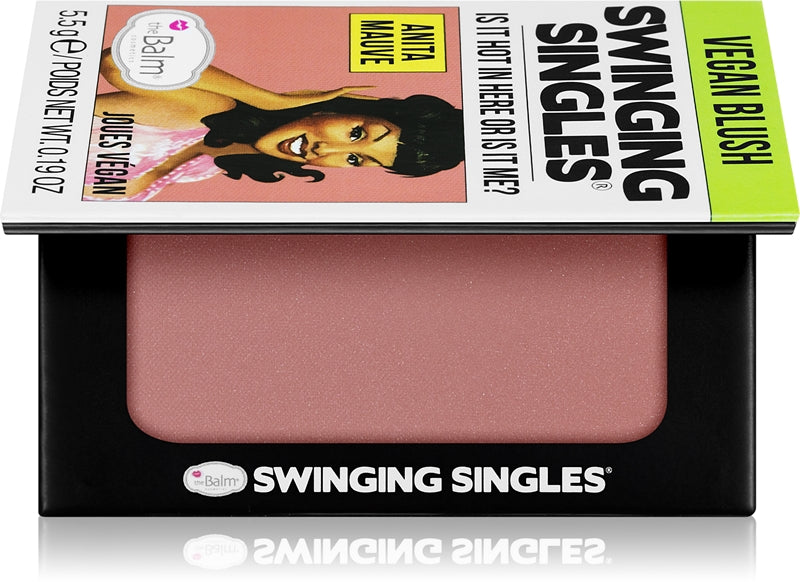 theBalm Solteros swingers Blush color compacto Anita Mauve 5,5 g