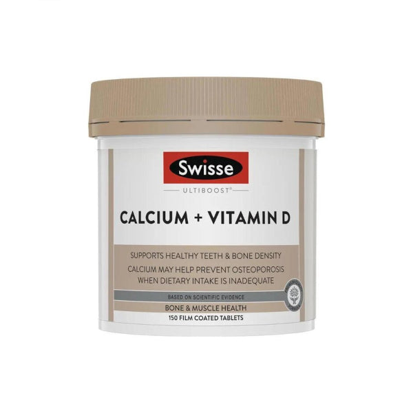 Swisse - Calcium + Vitamin D - 150 Tablets