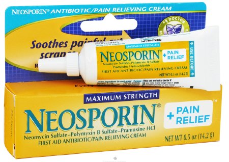 Neosporin First Aid Antibiotic, 0.5 oz Tube, Cream, Each
