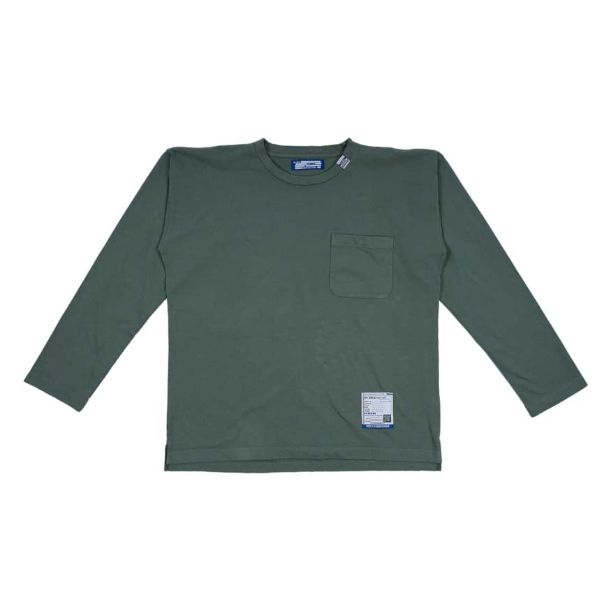 Maison Mihara Yasuhiro Heavy Weight Longsleeve "Green" (I06LT502-GREEN)