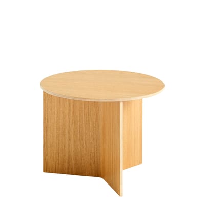 Hay - Table d'appoint Slit - Bois naturel - Placage de chêne - Designer Hay Studio