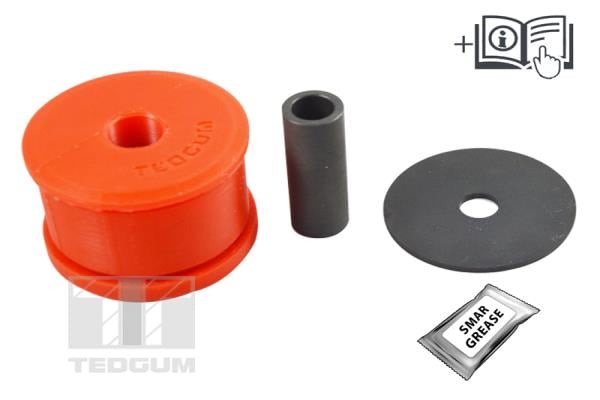 Mounting, axle bracket TEDGUM TED97264