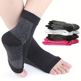 Chaussettes de Contention Chaussettes de sport 1 paire Homme Femme Chaussettes tubes Chaussettes Respirable Anti-transpiration Confortable Ne glisse pas Exerci