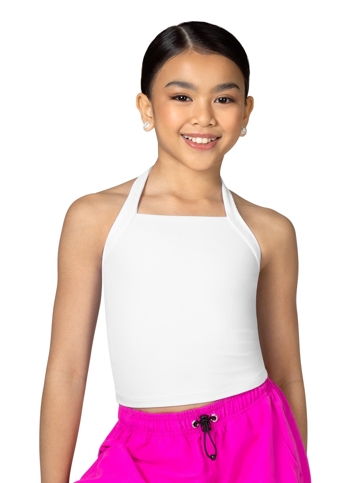 Theatricals Girls Halter Top Eggplant XL TH5607C