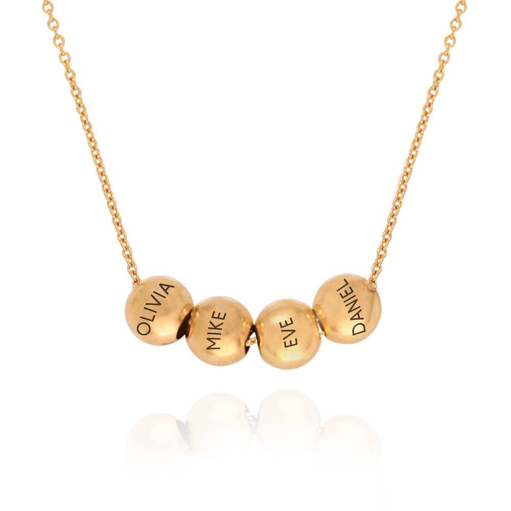 The Balance Charm Necklace in 18ct Gold Vermeil