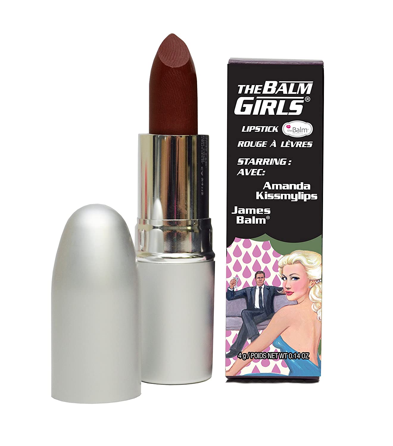 The Balm Girls Brown Berry Cream Lipstick 4 g