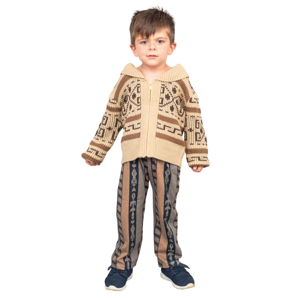 The Big Lebowski Cardigan and Pants Youth Halloween Costume Set - Age 4-5