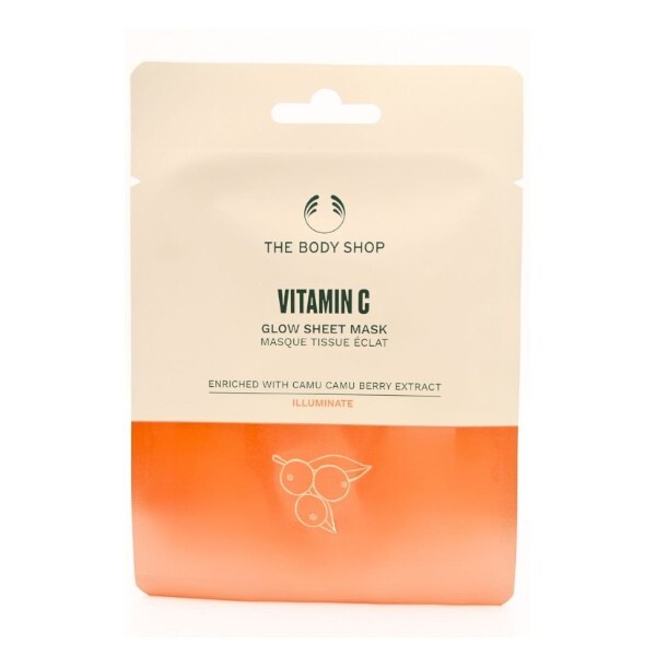 The body shop C-vitamin upplysande återfuktande ansiktsmask 18ml