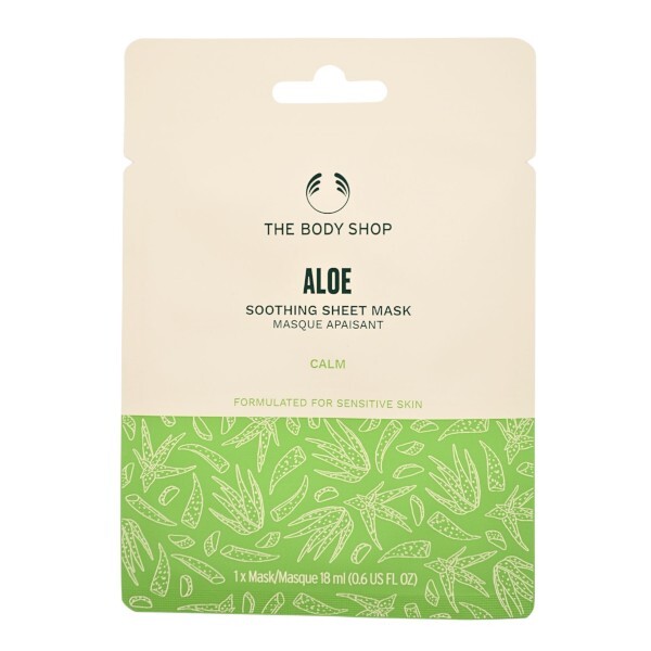 The body shop Aloe Soothing Peeling Face Mask (Tissue) 18 ml