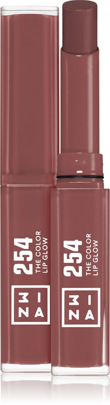 3INA The Color Glossy Moisturizing Lipstick Färg 254 - Vintage Rose 1,6 g