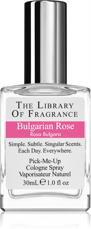 The Library of Fragrance Eau de Cologne Rose Bulgare pour femme 30 ml