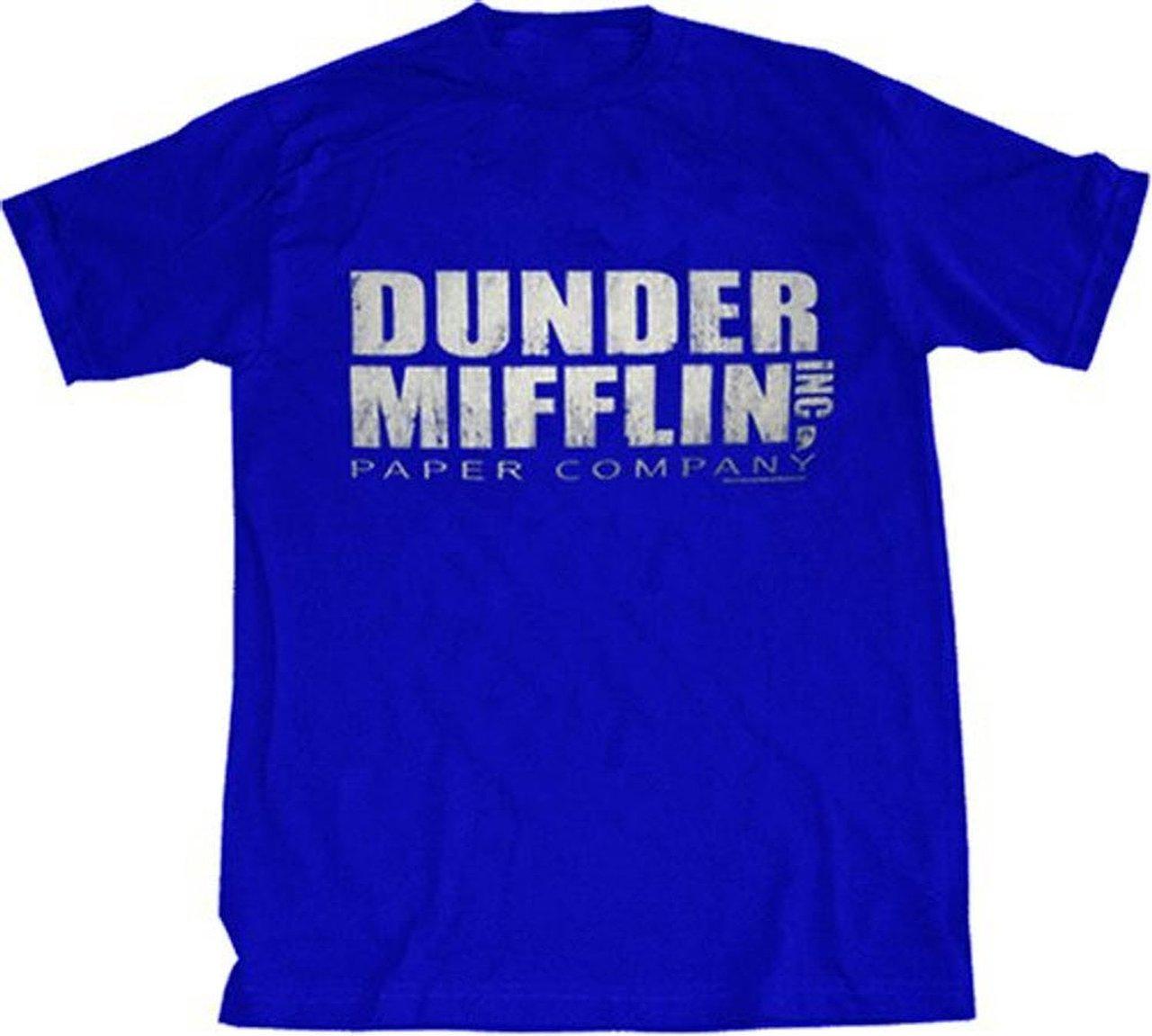 The Office Dunder Mifflin Distressed T-shirt - S