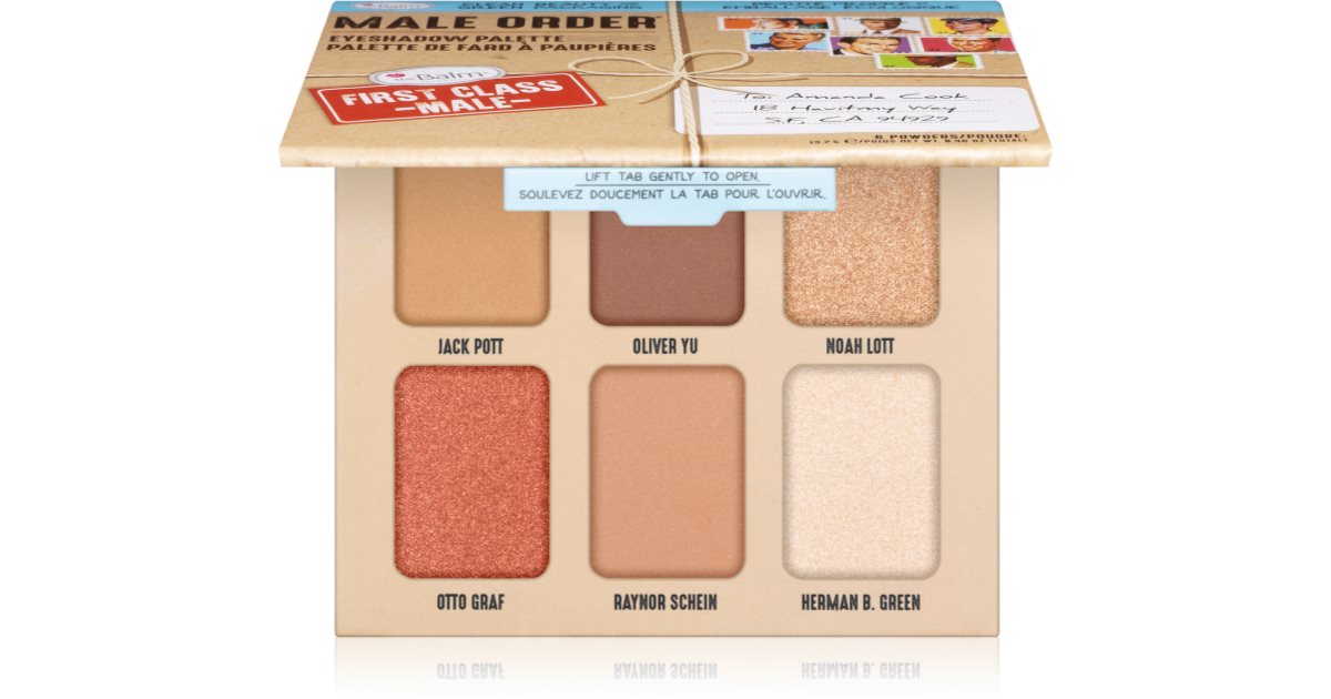 theBalm Male Order® First Class Male Eyeshadow Palette 13.2g