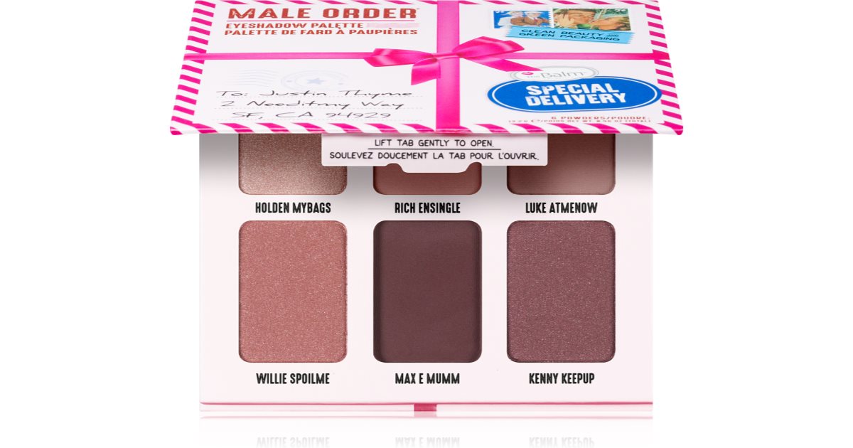 Thebalm Lidschattenpalette für Herren – Lidschattenpalette 13,2 g