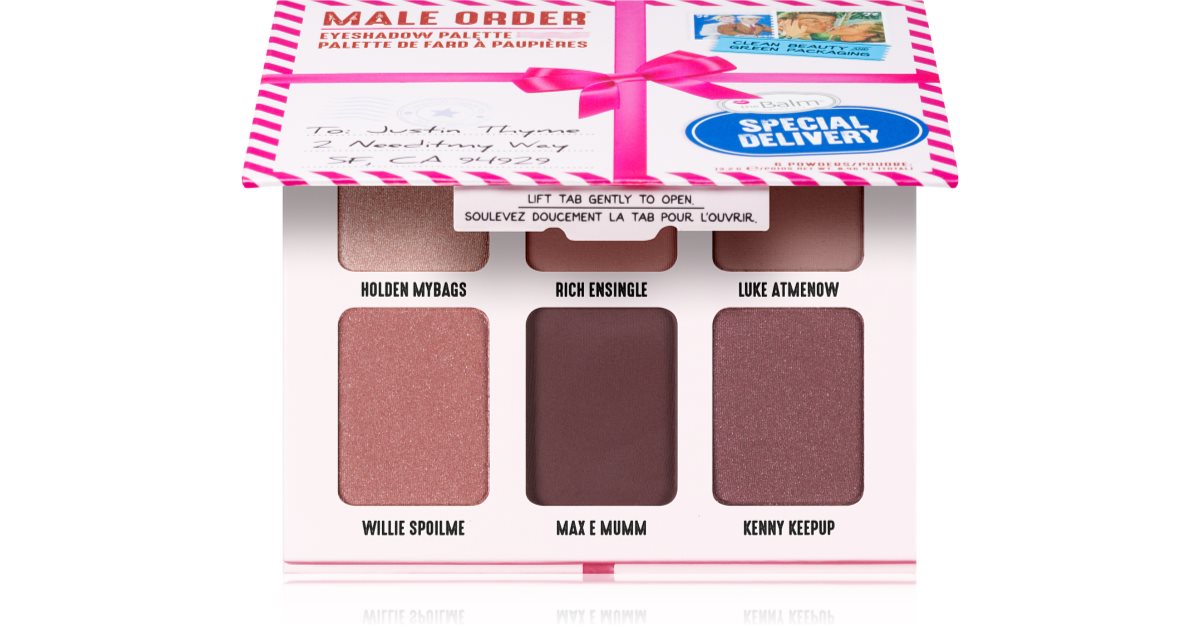 theBalm Male Order® Special Delivery Eyeshadow Palette 13.2g