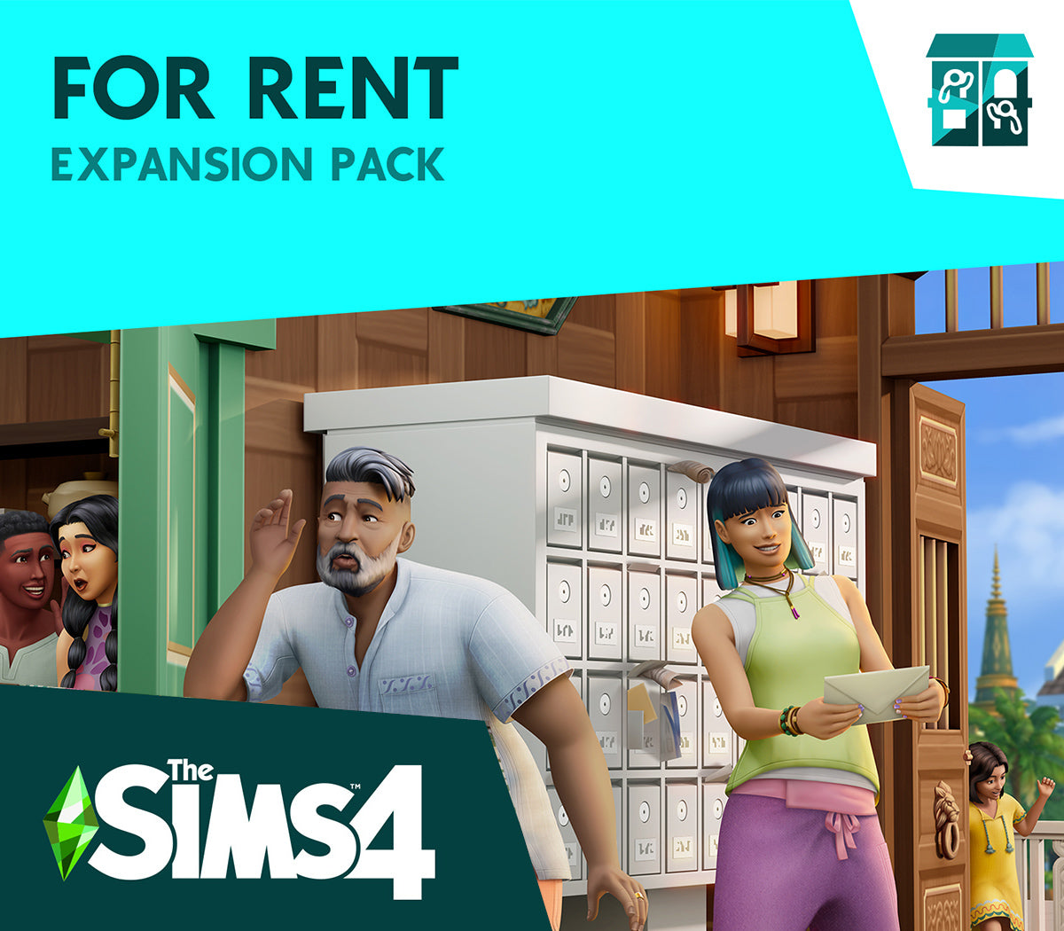 The Sims 4 - For Rent Expansion Pack DLC XBOX One - Xbox Series X|S CD Key