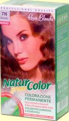 Renee Blanche hårfarge permanent fargelegging Naturale Naturfarge Grønn7 N Blond