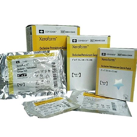 xeroform Petrolatum Impregnated Dressing, Roll 4" x 3 Yards, Each