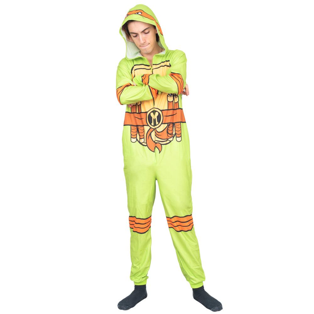 TMNT Pajama Jumpsuit - Michelangelo - L