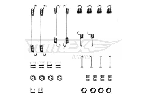 Accessory Kit, brake shoes TOMEX Brakes TX 40-42