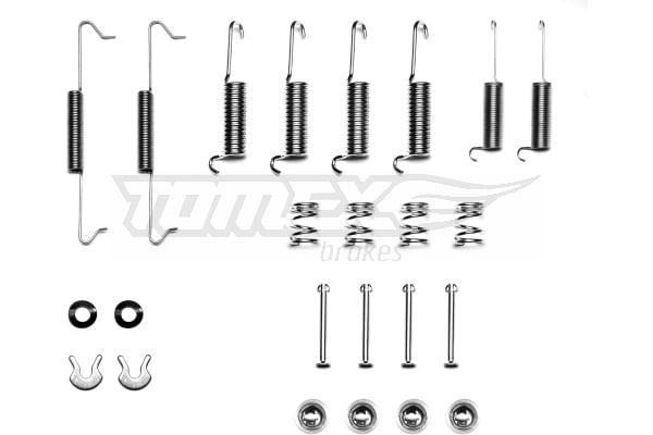 Accessory Kit, brake shoes TOMEX Brakes TX 40-46