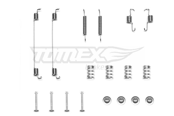 Accessory Kit, brake shoes TOMEX Brakes TX 40-61