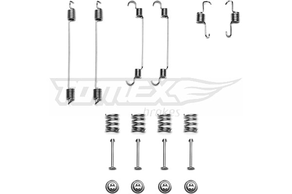 Accessory Kit, brake shoes TOMEX Brakes TX 41-66
