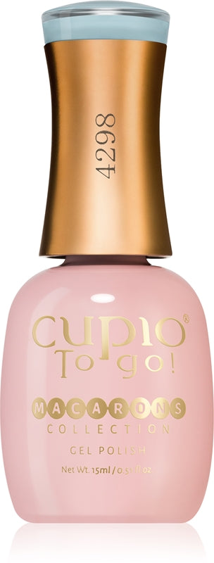Cupio Na drogę! Macarons Gel Nail Polish z lampą UV-LED Kolor Mint Chocolate 15ml