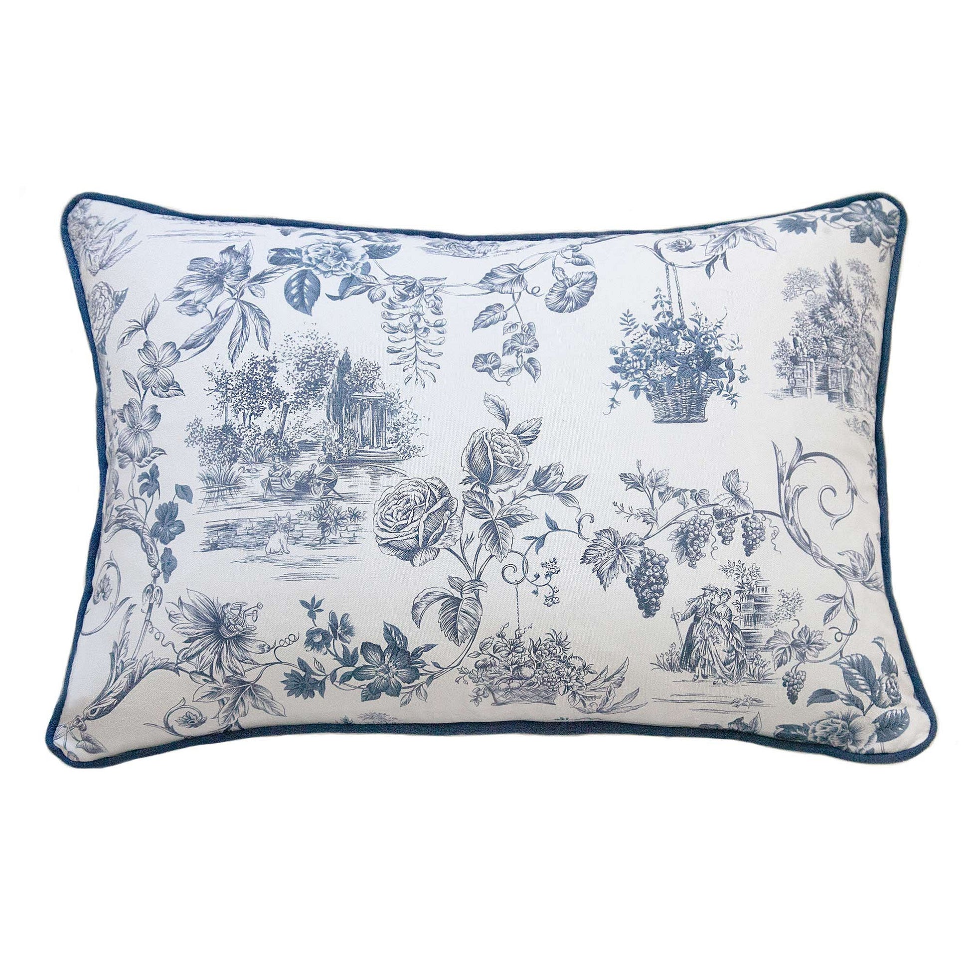Toile Liberté Rectangle Cushion (Petite) Matron Inn