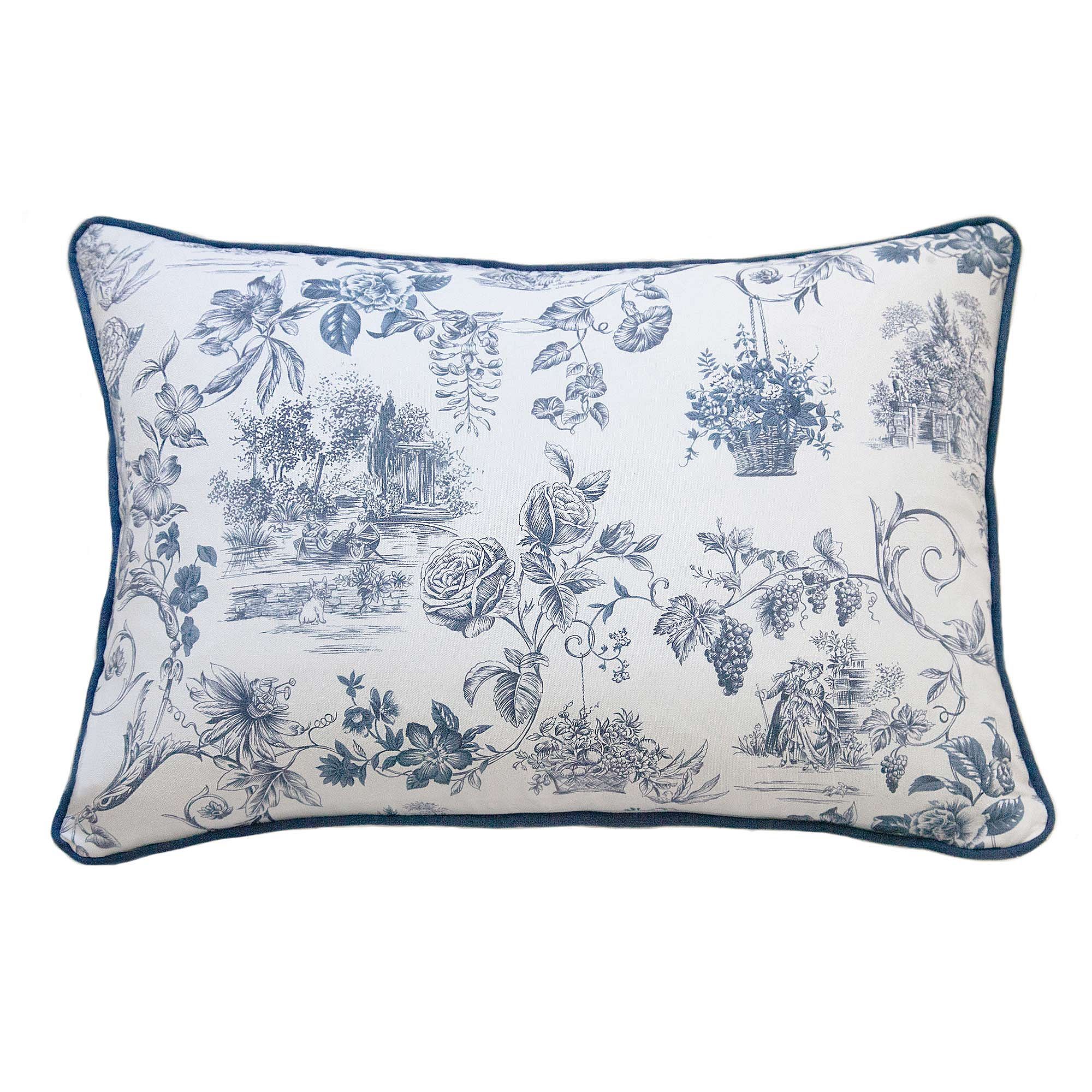 Toile Liberté Rectangle Cushion (Petite) Matron Inn