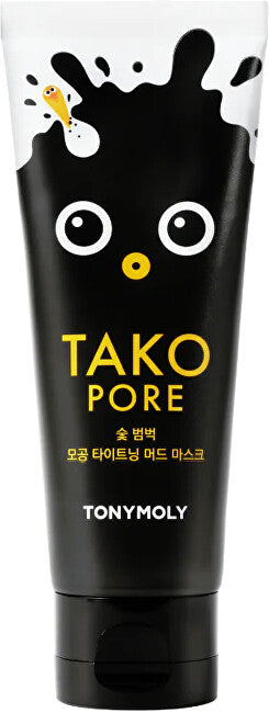 Tony Moly Tako Pore Cleansing Face Mask (Träkolsmuggmask) 100g