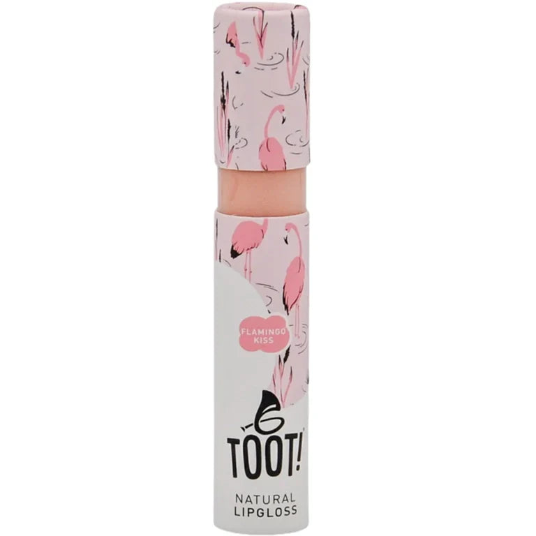 Toot! Naturlig lipgloss, Flamingo Kiss (5,50 ml)