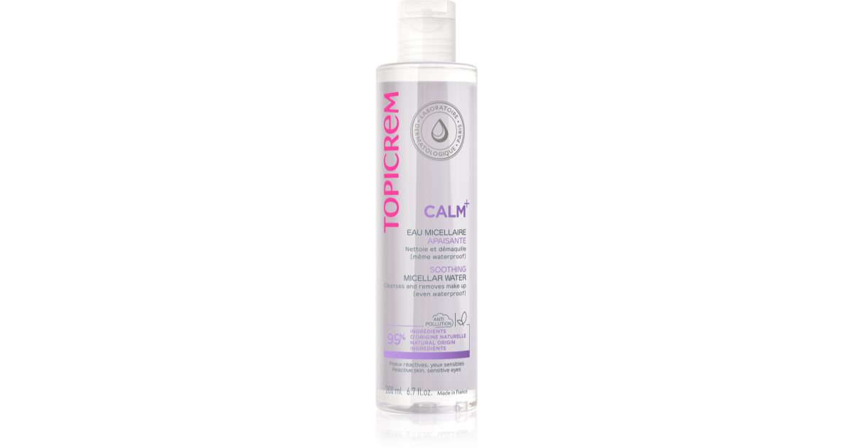 Topicrem Calm+ Zklidňující micelární voda 200ml